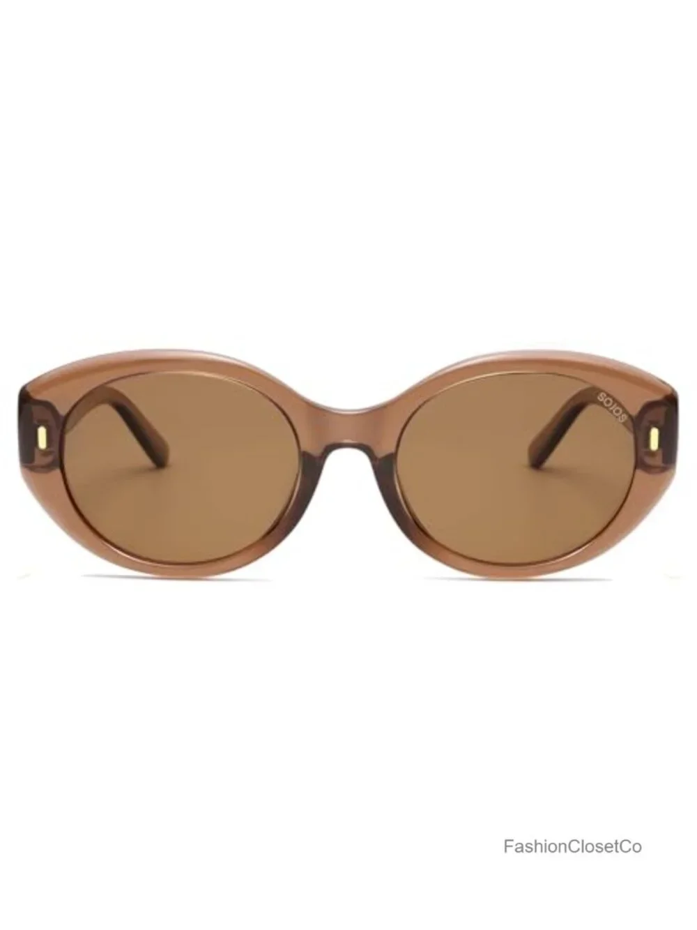 Oval Retro Polarized Sunglasses UV400 Protection for Women Driving